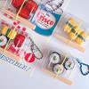 Kimbap Sushi Lunchbox Miniature Keychain (4 Types)