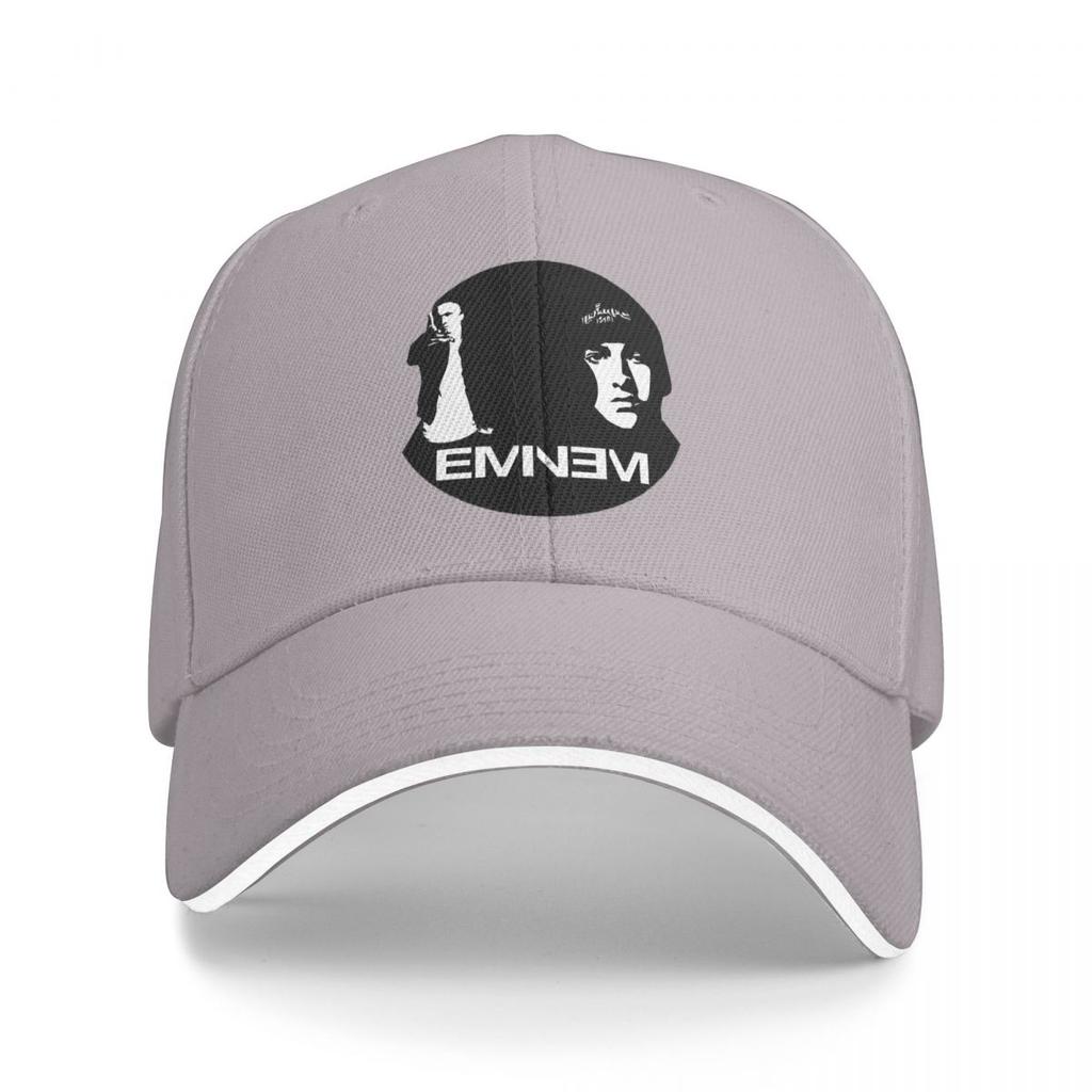 Eminem Print Slim Shad Baseballkappen Snapback Baseballmützen Atmungsaktiv Lässig Kappe Outdoor für Männer und Frauen
