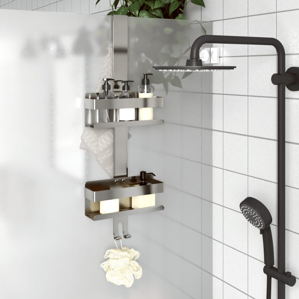 Hanging Shower Caddy Brushed Stainless Steel 304