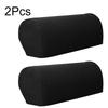 2Pcs/Set Couch Chair Protector Removable Armchair Covers Replaceable Solid Color Modern Polyester Fiber Armrest Arm Stretch Sofa
