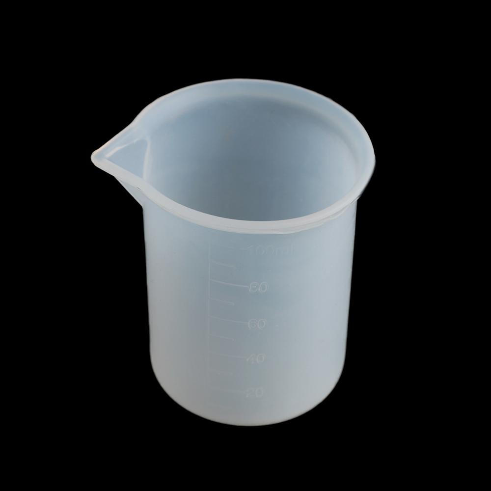 Mixing Craft DIY Silicone Measuring Cup 100ml Resin Glue Tools
