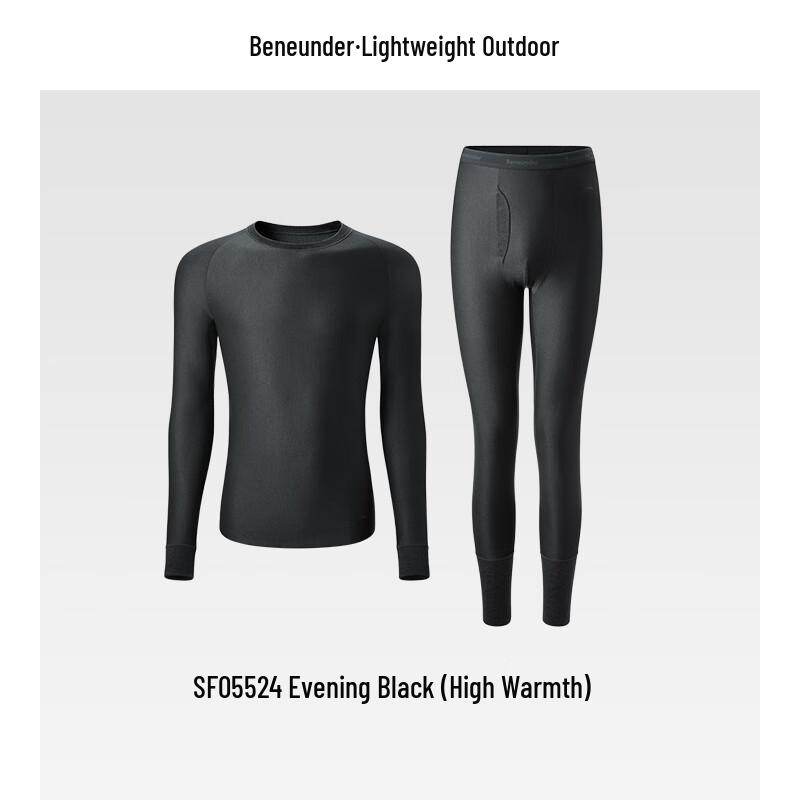 Beneunder Men's High-Elastic Warm Thermal Underwear Set SF05524