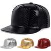 Pălării Hip-hop Unisex din Piele cu Model Piton, de Primăvară-Toamnă, de Exterior, Ajustabile, Casual, Șepci de Baseball, Pălărie de Protecție Solară