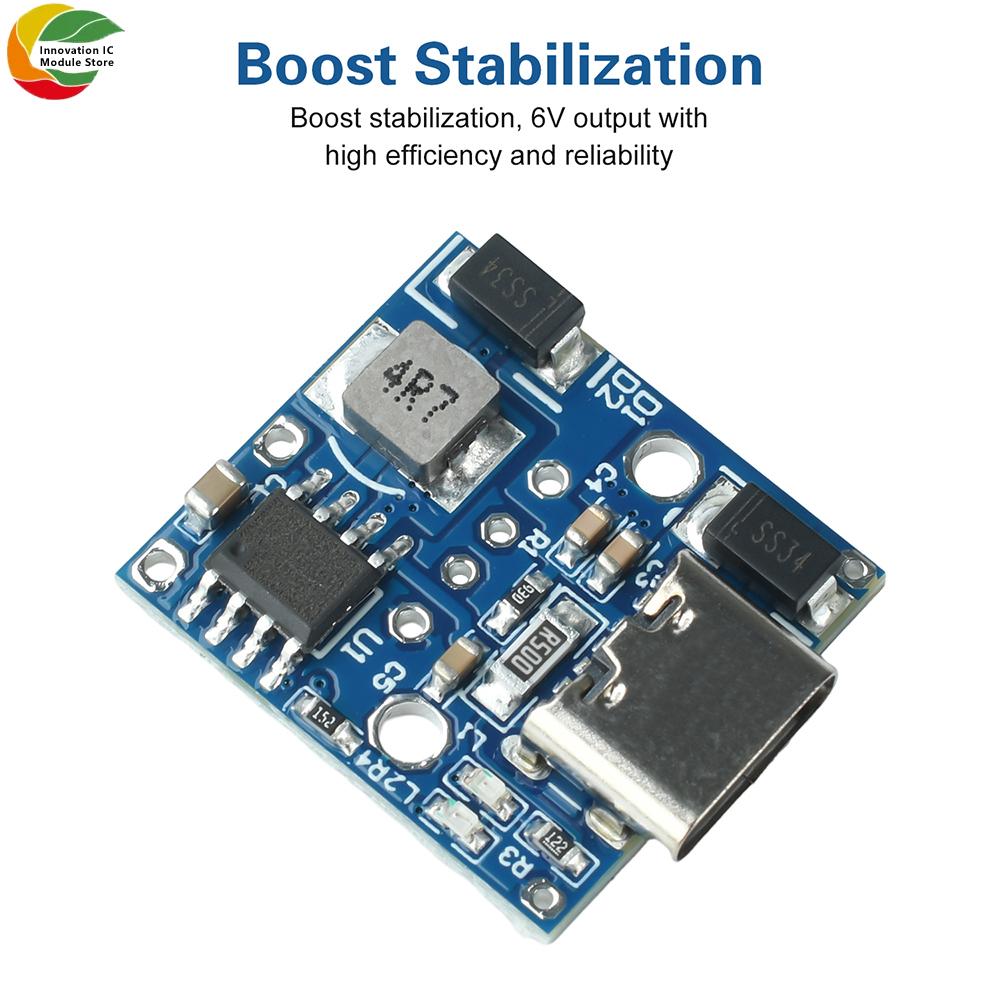 AA/AAA Dry Battery To Lithium Battery Power Supply 3.7V To 6V Integrated Charging And Discharging Protection Module