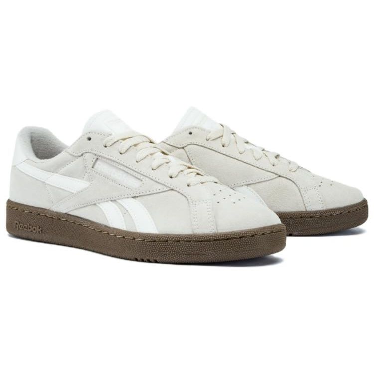 Reebok Club C Grounds UK Stucco Gum Unisex Sneakers Cream Chalk 100033075