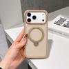 iPhone 17 Pro Max Skin-Feel Magnetic Stand Case