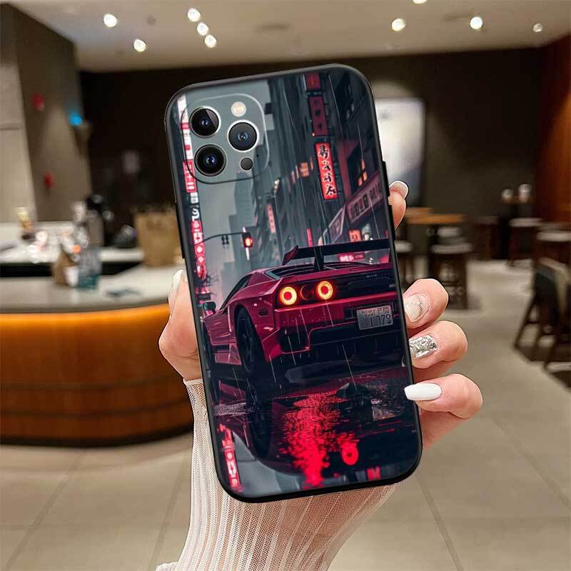 Supercar Car Phone Case for Samsung S20 S21 S21S S22 S23 S24 FE Ultra Plus Lite F06 F16 M06 M16 M56 A07 A17 A36 A37 A55 A57
