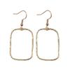 Filigree Teardrop Dangle Earrings Vintage Boho Leaf Drop Earrings For Women Ethnic Retro Jewelry