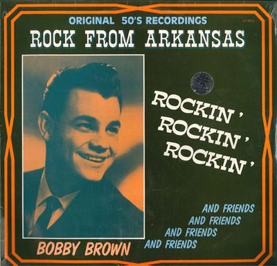 LP Record VARIOUS - Rock From Arkansas - Rockin' Rockin LP8818 White Label Rec 1980 Netherland Rock