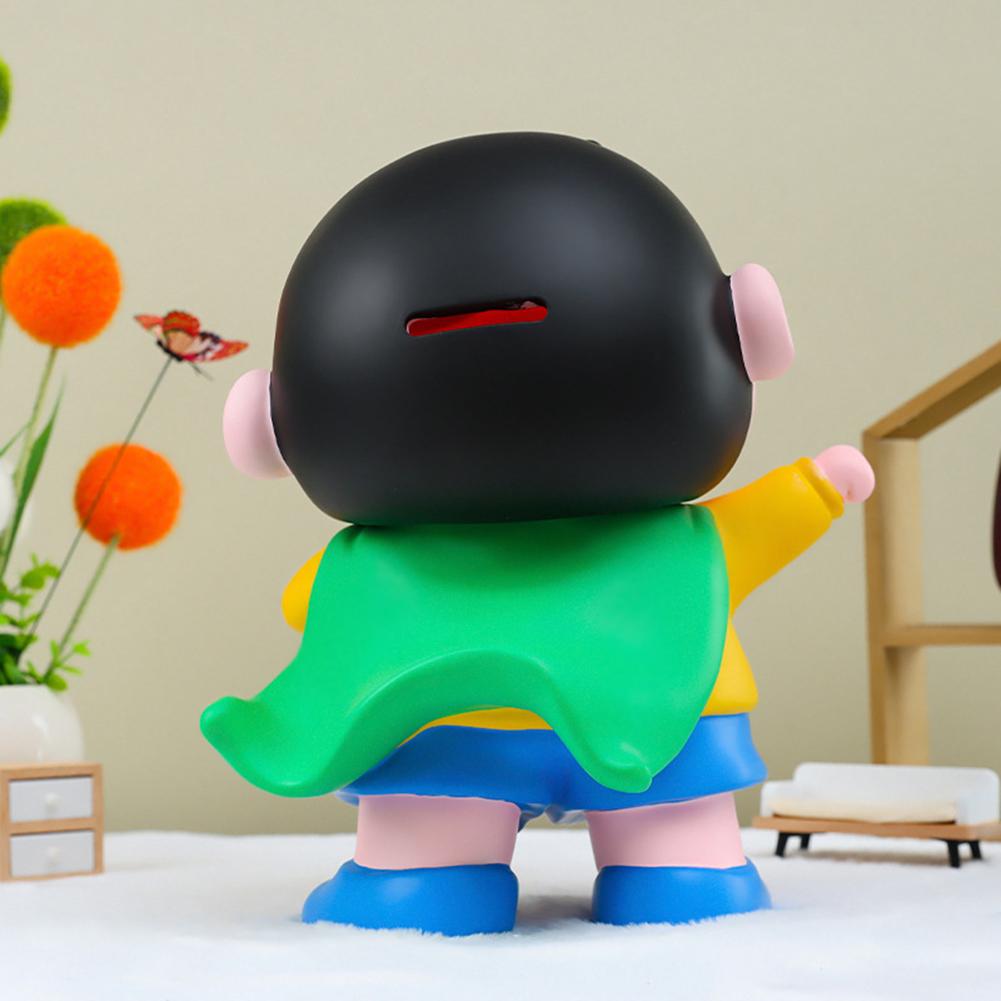 Piggy Bank Storage Jar Cartoon Animation Character Doll Piggy Bank Desktop Decoration Ornaments Kids Toy Birthday Gifts