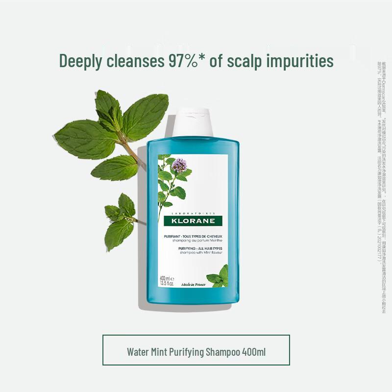 

Klorane Water Mint Detox Shampoo