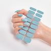 Yousheng 1 Set Gel Nail Strips Full Wrap Stickers Self Adhesive Art Decals Easy Removal Nail Stickers for Strengthening Nails