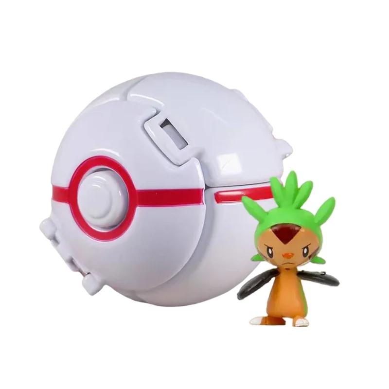 Pokemon Elfball Figur Pikachu Glurak Turtok Mewtu Pocket Monster Variante Pokeball Verformbare Spielzeuge Actionmodell Geschenk