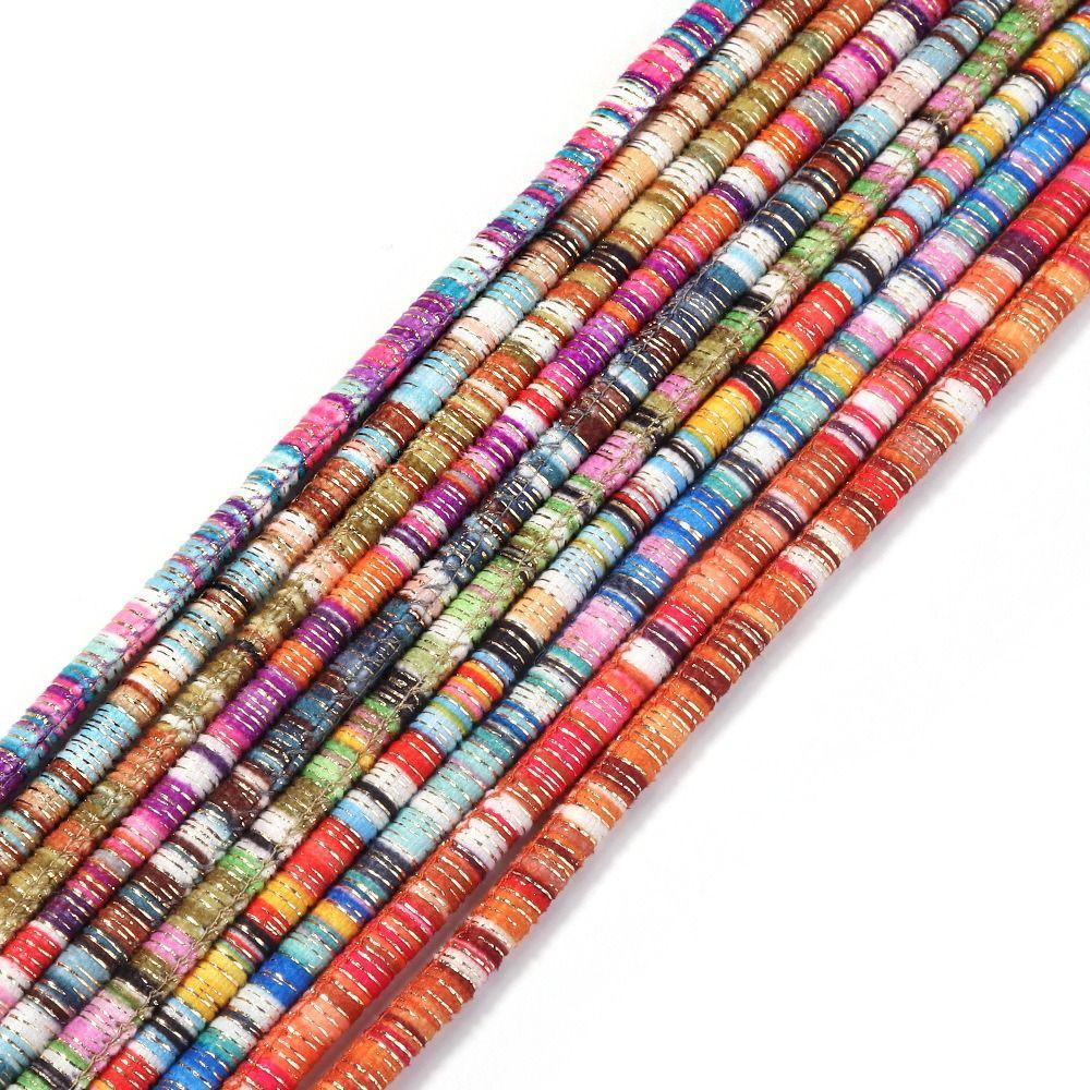 Decorative 6mm Round Jewelry Making Cords Colorful Ethnic Style Handmade Crafts Ribbon Multi-Color Cotton Cords Clothing Sewing