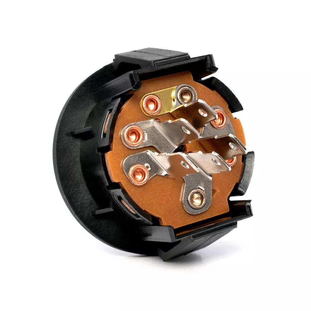 Lawn Mowers Ignition Switch with 2 Keys 3 Position 5 Terminals Replace 117-2221 430-120 137-4100