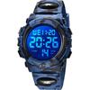Ben Nevis Kids Watch Boys Digital Outdoor Sports Watch Waterproof Multi-Function LED Alarm Calendar 6-15 Years Army Dark Blue