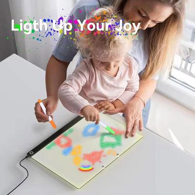 Light Up Dry Erase Board Led Letter Message Board With Acrylic Dry Pens Board Light Colorful Board 7 With Erasable Erase Dr S1b3