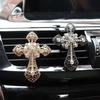 Flavoring In Crucifixion Jesus Cross Car Air Freshener Christian Vent Clip Outlet Perfume clip