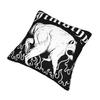 Jimothy Raccoon Metal Pillowcase Printed Fabric Cushion Cover Decoration  Throw Pillow Case Cover Home Square 40X40cm