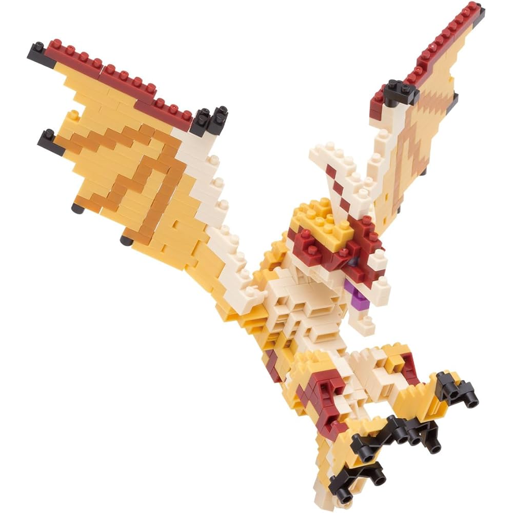 Kawada Nano Block Monster Hunter Celregios Building Set NBM-009R | 1000+ Pieces | Creative Toy for Ages 12+