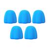 5Pcs Silicone Toothpaste Caps Squeeze Toothpaste Tool Dust Proof Toothpaste Cap Reusable Toothpaste Sleeve Control Dosage