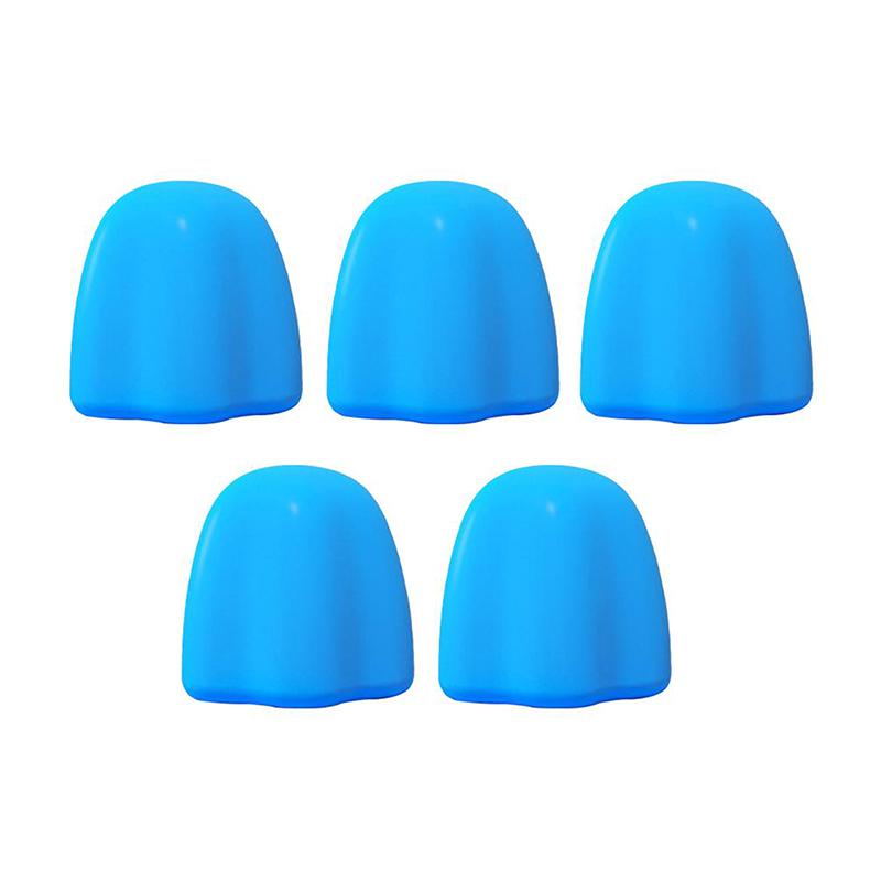 5Pcs Silicone Toothpaste Caps Squeeze Toothpaste Tool Dust Proof Toothpaste Cap Reusable Toothpaste Sleeve Control Dosage