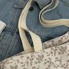 Tender Color Shoulder Bags Corduroy Fabric Handbag Creative Casual Bags  Casual Outing