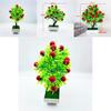 Cherries Artificial Fruit Plant With Plastic Material For Home Decor And Indoor Landscaping