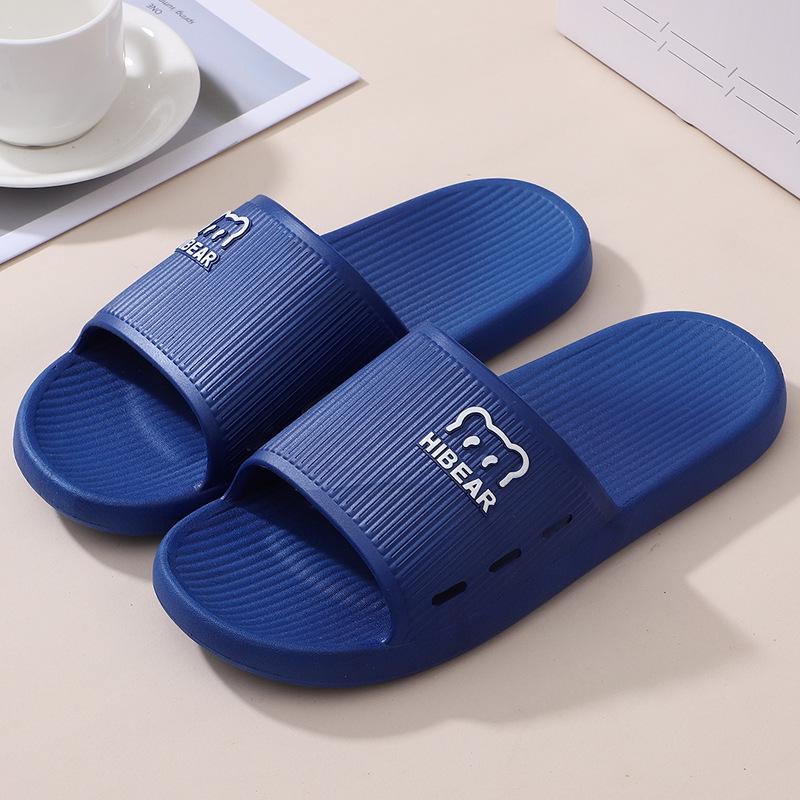 Women's Non-slip Rubber Sole Summer Slippers for Indoor Bathroom Use