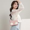 New Sanrio MESUCA/Mesuka Hello Kitty Synthetic Leather Shoulder Bag, Crossbody Bag, Small Square Bag Women's HHF24980