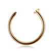5PCS Fashion Stainless Steel Nose Rings Lip Ring Sexy Faux Septum Rings Fake Piercing Women Man Unisex Earring Studs Jewelry
