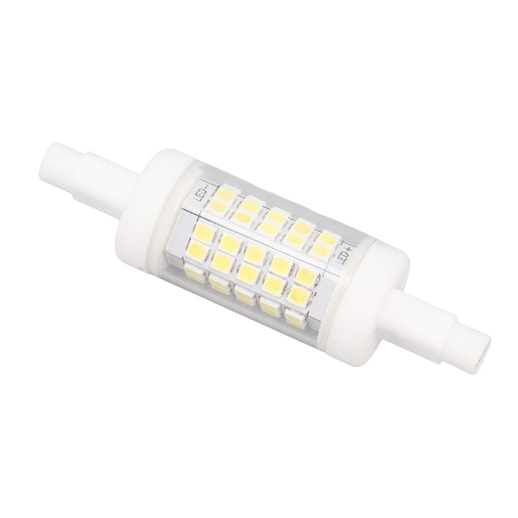 R7s LED-Lampe 80mm 5W Doppelseitiger Fluter mit 60LED 6000K Weißlicht Maisbeleuchtung zum Ersetzen 220V