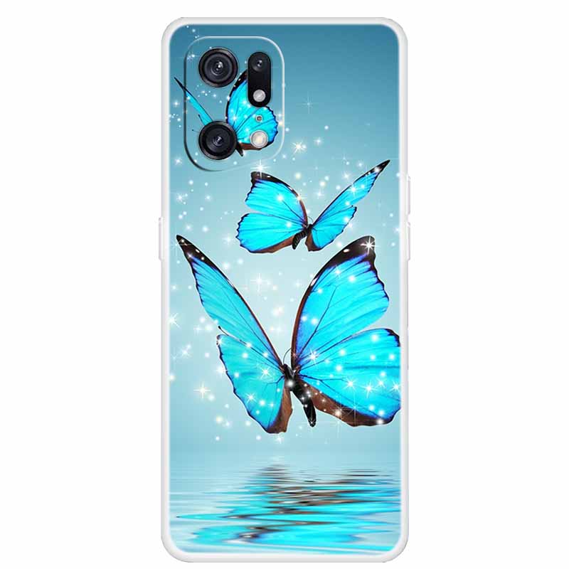 For OPPO Find X5 5G Cases X5 Pro Clear Marble Soft TPU Silicone Cases For Oppo Find X5 Pro Cover 6.7'' Transparent Fundas FindX5