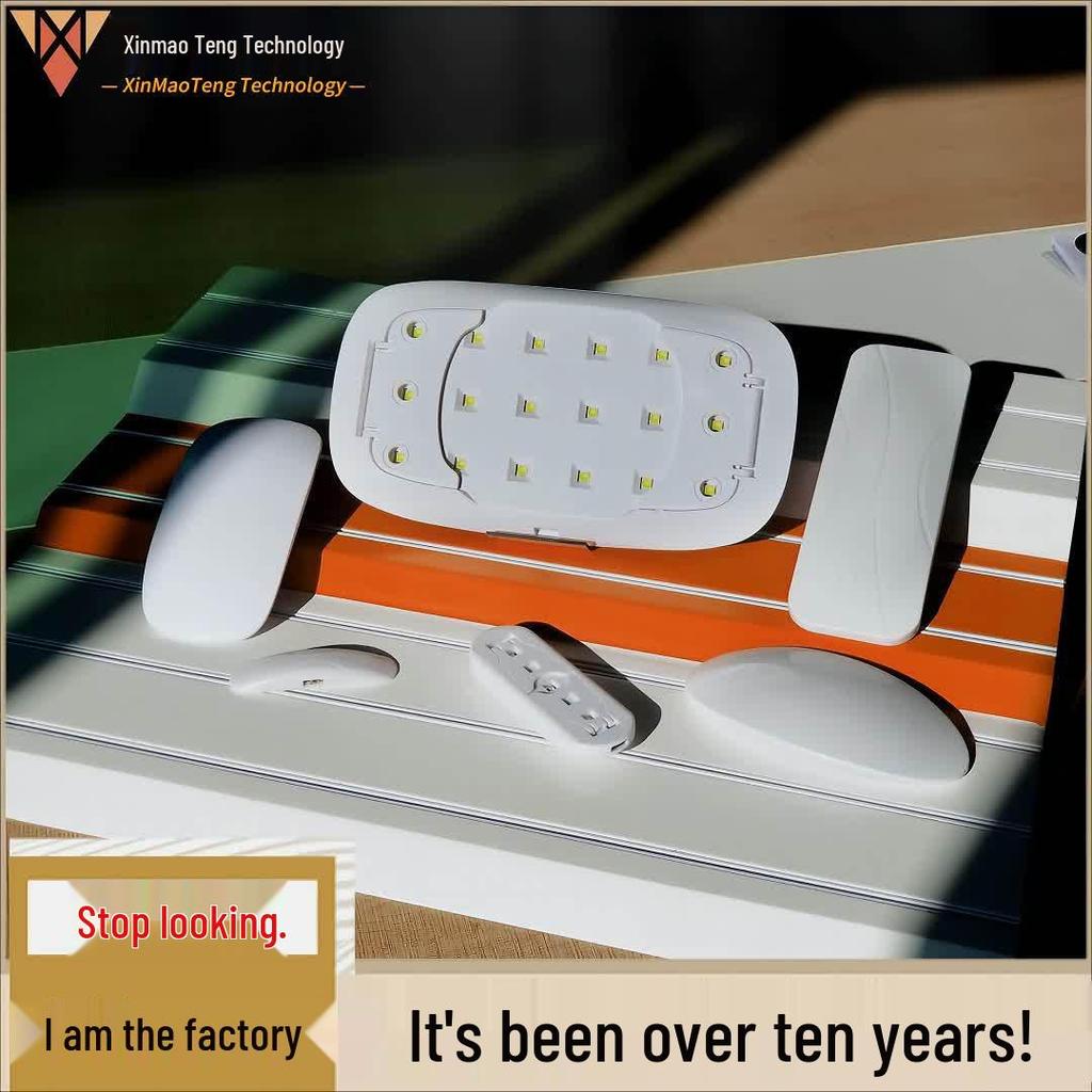 Fast UV Nail Polish Gel Curing LED Lamp with Light Therapy