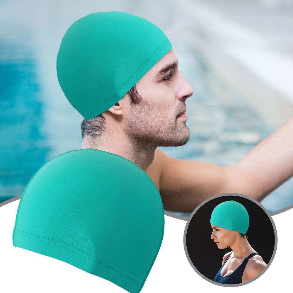 Protect Ears Elastic Nylon Waterproof Ultrathin Swimming Cap Swimming Hat Pool Hat Bathing Caps
