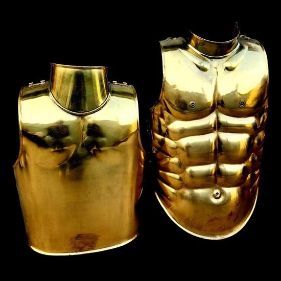 Złota średniowieczna kurtka małży do cosplayu, odgrywania ról i walki najlepszy prezent na Halloween