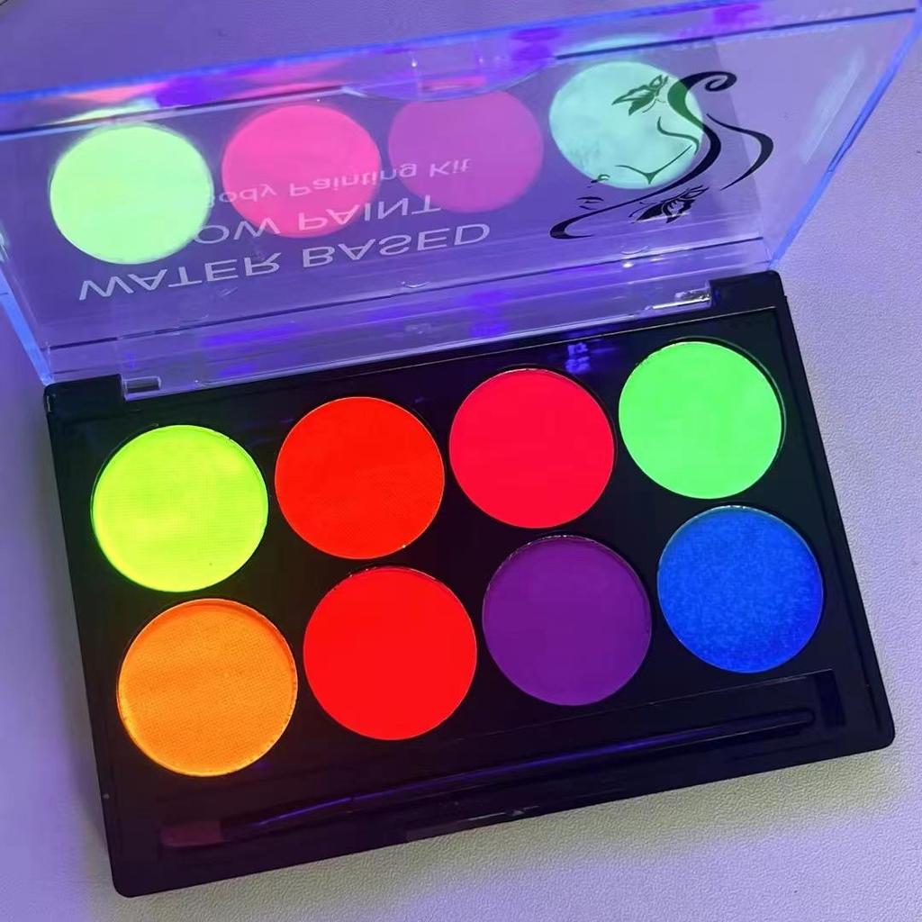 20-Color Oil-Based Face & Body Paint for Halloween & Christmas Makeup