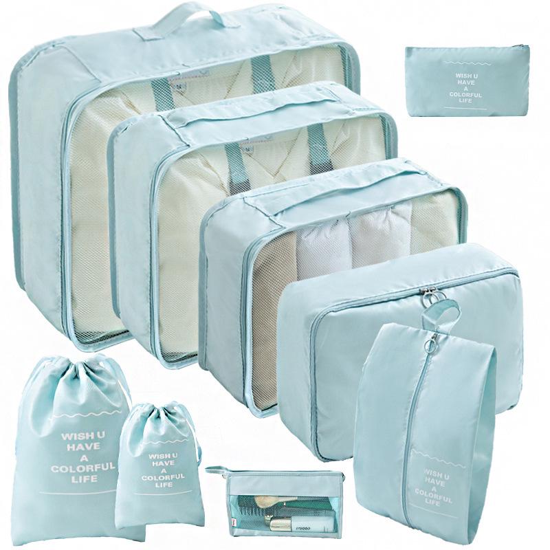 Portable Travel Suitcase and Clothing Storage Organizer for Underwear and Clothes