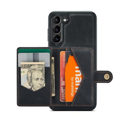 Husă din piele pentru Samsung Galaxy S23 cu buzunar detașabil pentru carduri