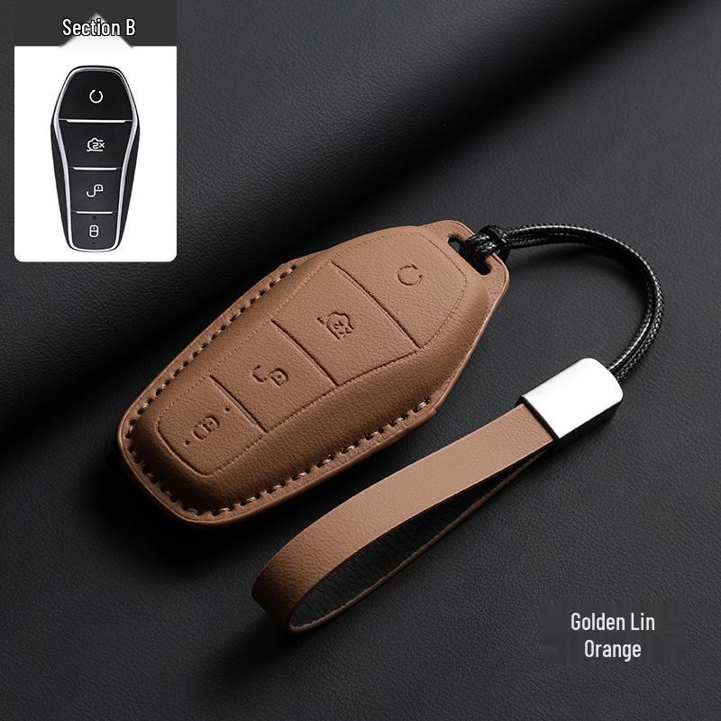 

BYD Han, Qin Plus DMI, Song Pro, Seagull, Seal 06 Key Cases in Original Car Colors – Cross-Border Applicable