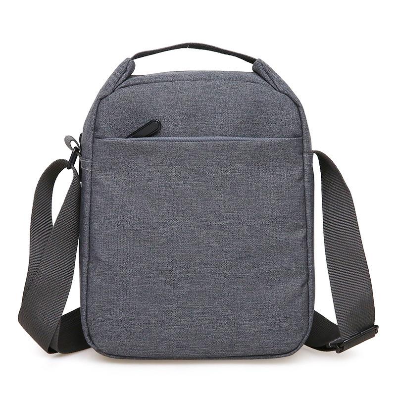 Bolsas Transversais para Celular Masculinas Oxford, Bolsa Mensageira de Ombro com Zíper Multicamadas, Bolsa de Mão e Carteira para Viagem de Negócios Bolsas Masculinas