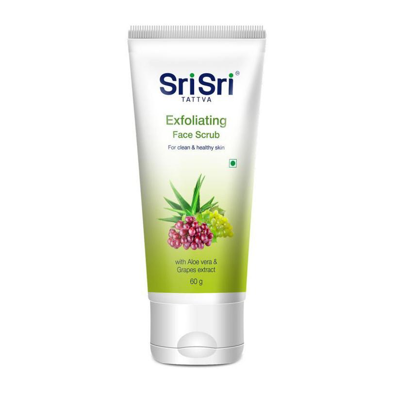 Отшелушивающий скраб для лица (60 г), Exfoliating Face Scrub,  Sri Sri Tattva 5.25