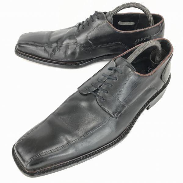 

Lloyd Germany Heavy Leather Swirl Moc 27.0 Black Dress Shoes Business