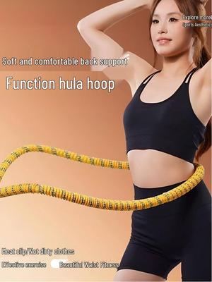 Spring Hula Hoop for Waist Slimming & Full-Body Fitness At Home