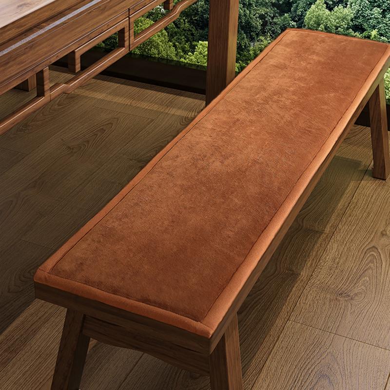 Thicken Velvet Long Bench Cushion Anti Sli Solid Wood Chair Seat Pad Hotel Dining Chair Cushion Garden Patio Sofa Seating Pad