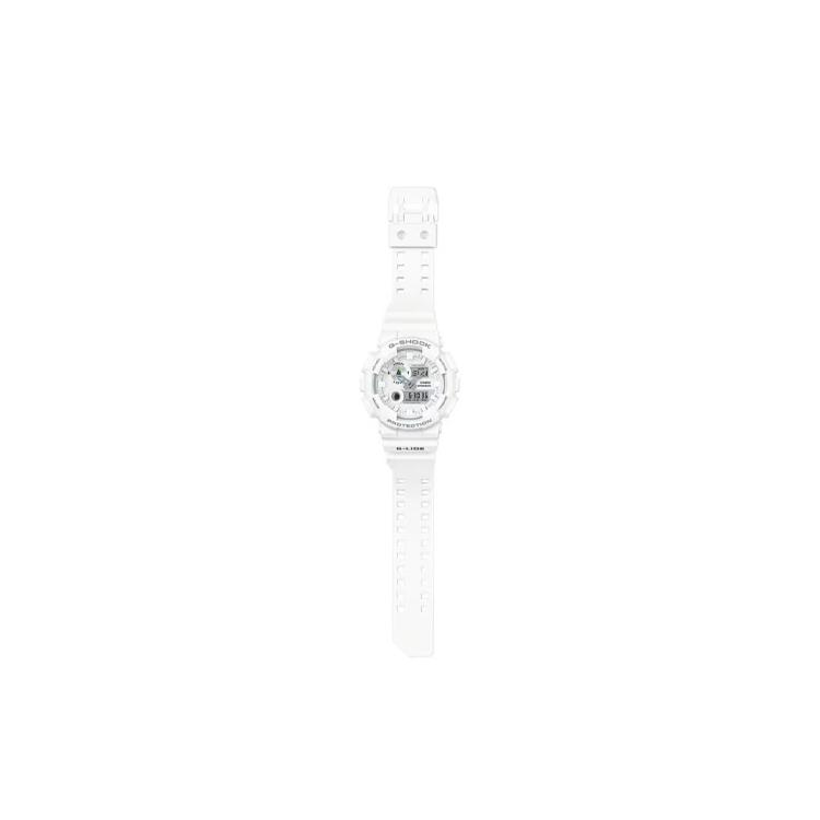 CASIO Unisex Pair Table Series White Watch GAX-100A-7A&BA-110TM-7A