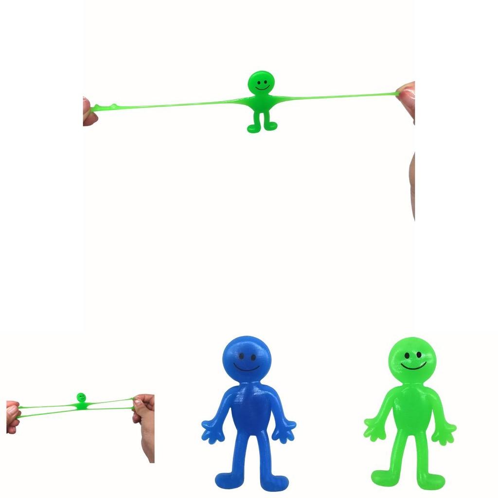 Tpr Smiley Face Doll Toy Stretchable And Stress-relieving Figure For Children Teens And Adults