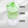Manual Spin Vegetable & Fruit Dehydrator: Spin Dry Fitness Meal Basket for Salad & Dishwasher Safe