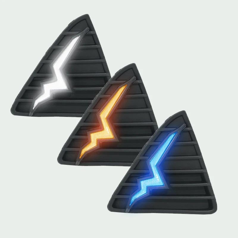 Kit de Feux de Jour et Antibrouillard LED pour Ford Focus 2012 - Pare-chocs Avant Modifié avec Fonctionnalité de Lumière Séquentielle.