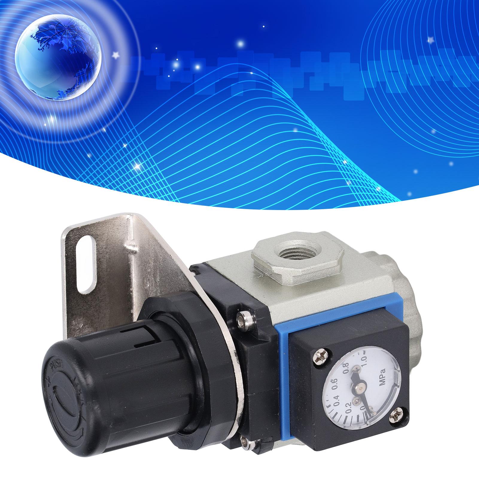 

Набір міні-регуляторів тиску повітряних компресорів з алюмінієвого сплаву для промисловості GR200‑08 PT1/4 GR200-06